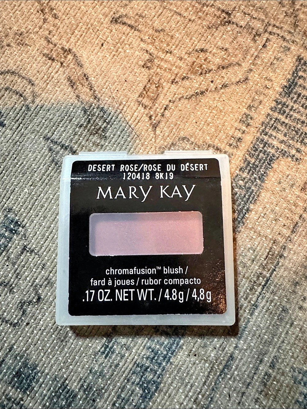 Mary Kay Chromafusion Blush Desert Rose/Rose du Désert Blush in Pink & Brown NWT